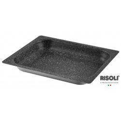 Teglia 'PROFESSIONALE-GASTRONORM' 2/3 in alluminio pressofuso - 35,5x32,5x4h cm (4 Pezzi)