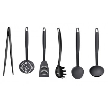 Set 6 Utensili da cucina in Nylon (4 Confezioni)