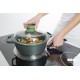Disco induttore universale inox con manico smontabile