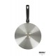 Disco induttore universale inox con manico smontabile